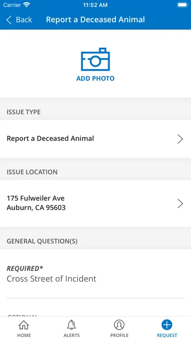 Tangkapan layar Placer County Connect