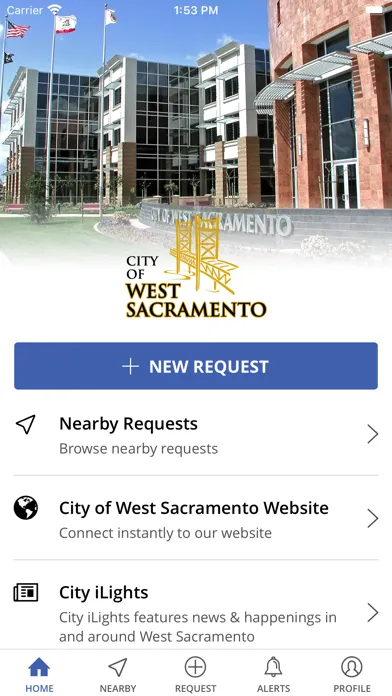 Capturas de tela do West Sacramento Connect