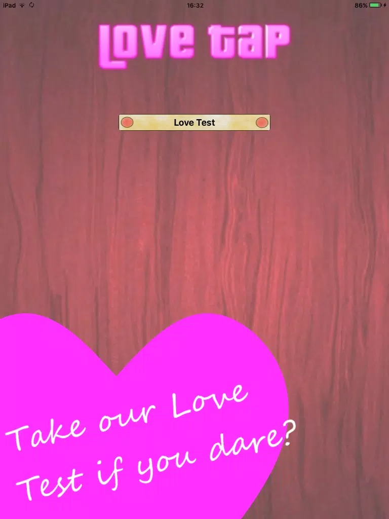 Tangkapan skrin Love-Tap iPad 