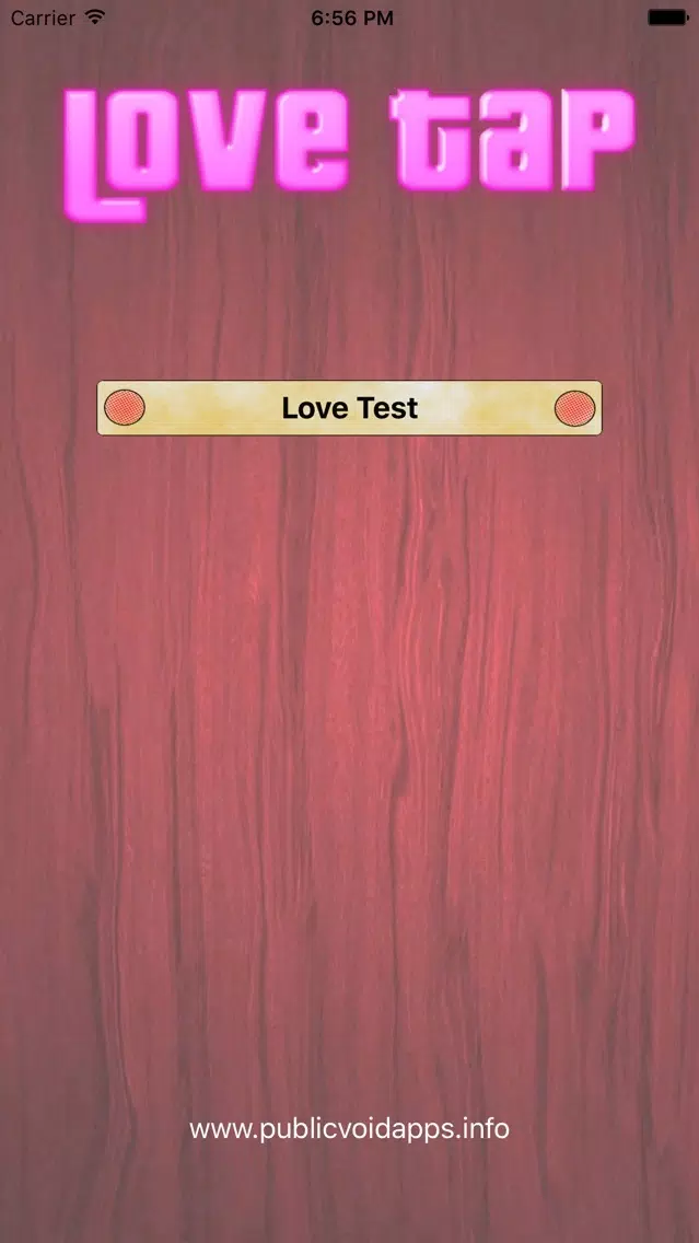 Tangkapan skrin Love-Tap