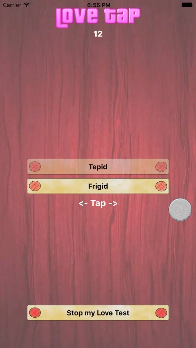 Tangkapan skrin Love-Tap