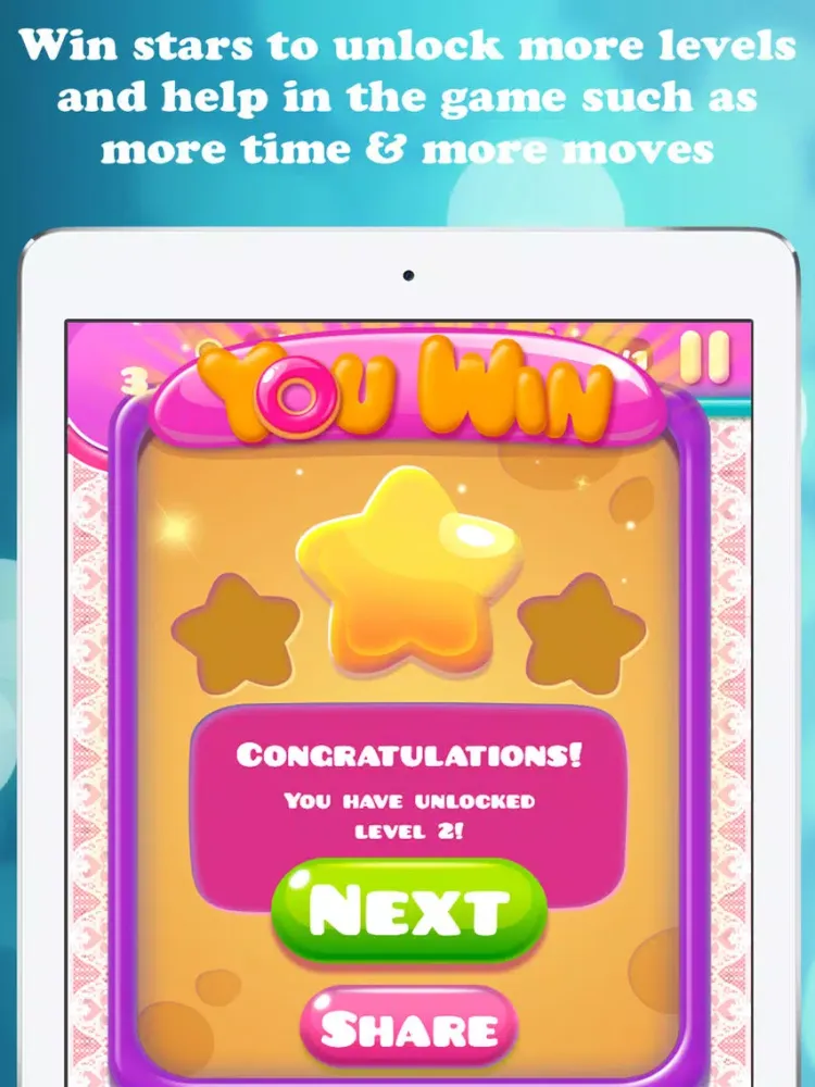 Captures d'écran de Moe Smash - The cutest match 4 game available! iPad 
