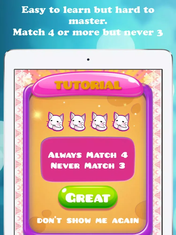 Captures d'écran de Moe Smash - The cutest match 4 game available! iPad 