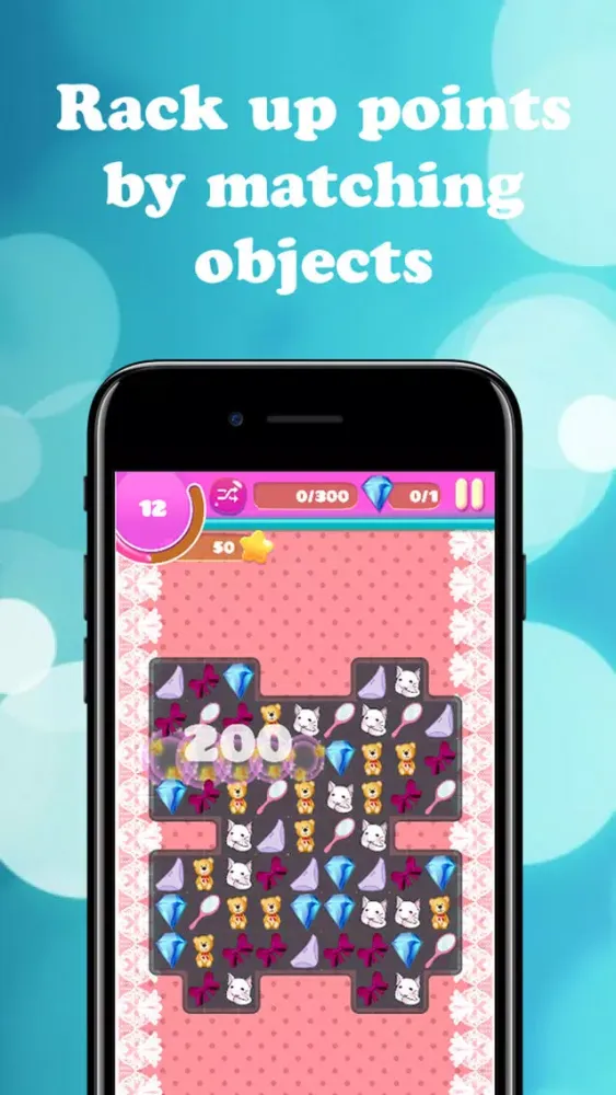 Captures d'écran de Moe Smash - The cutest match 4 game available!