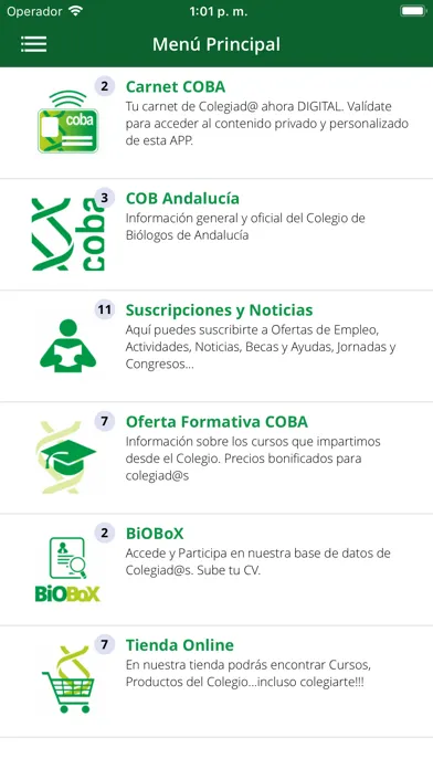 COB Andalucía スクリーンショット