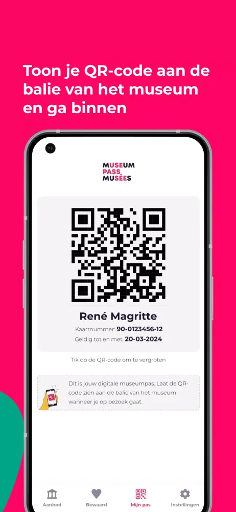 Captures d'écran de museumpas