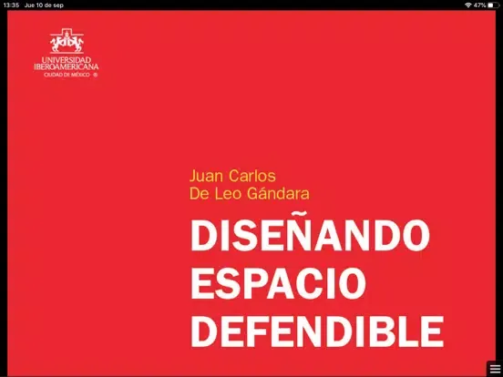 Captures d'écran de Diseñando Espacio Defendible iPad 