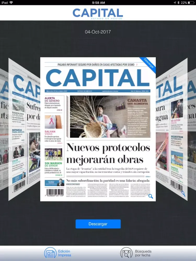 Скриншоты Capital Estado de México iPad 