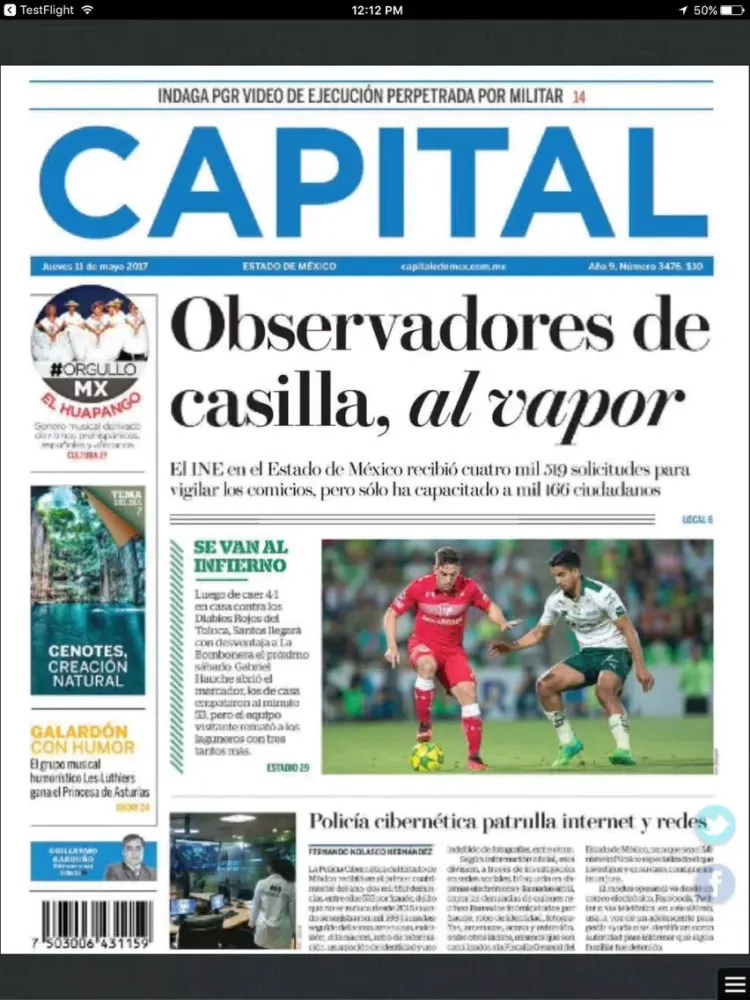 Скриншоты Capital Estado de México iPad 