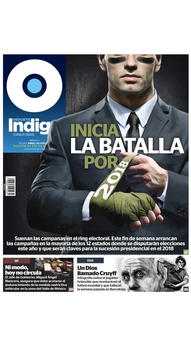 Reporte Indigo DF Screenshots
