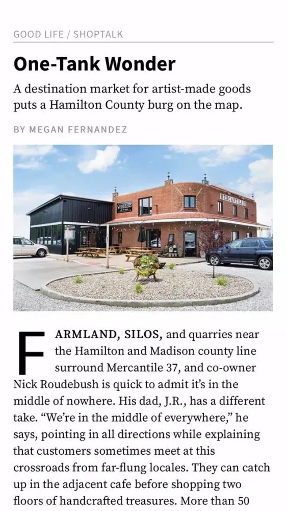 Captures d'écran de Indianapolis Monthly Magazine