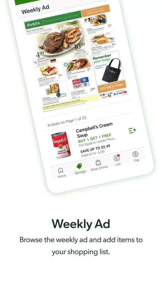 Publix应用截图