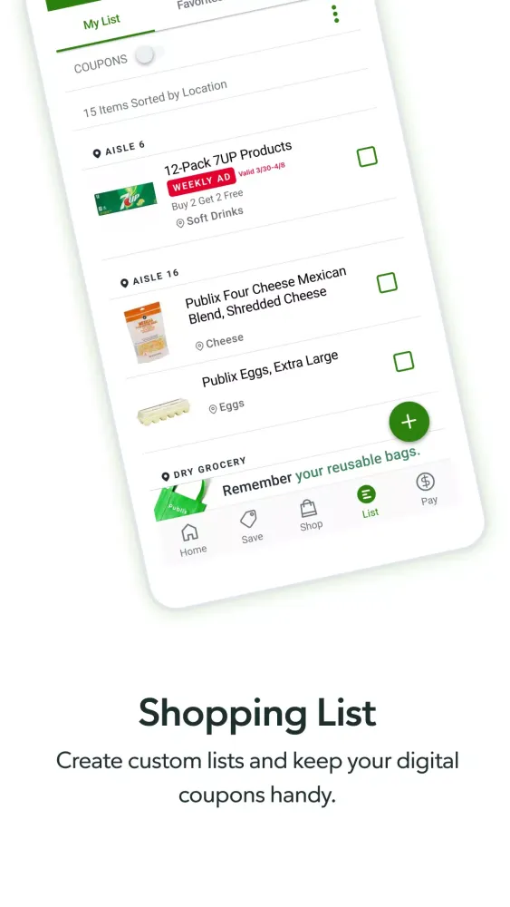 Publix应用截图