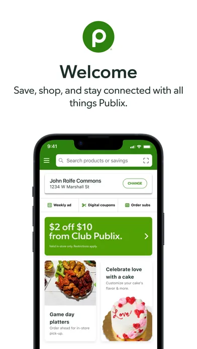 Publix स्क्रीनशॉट