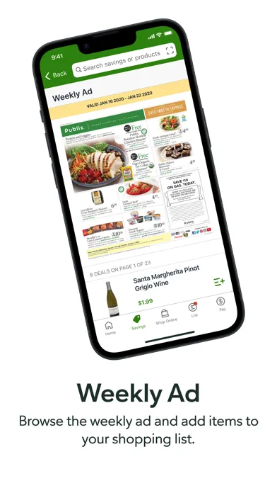 Publix स्क्रीनशॉट