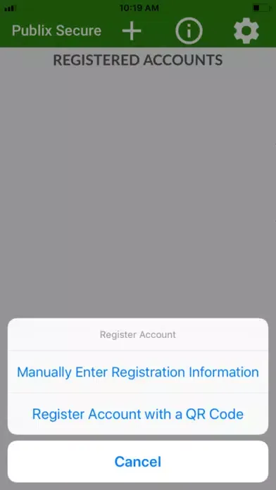 ภาพหน้าจอของ Publix Secure
