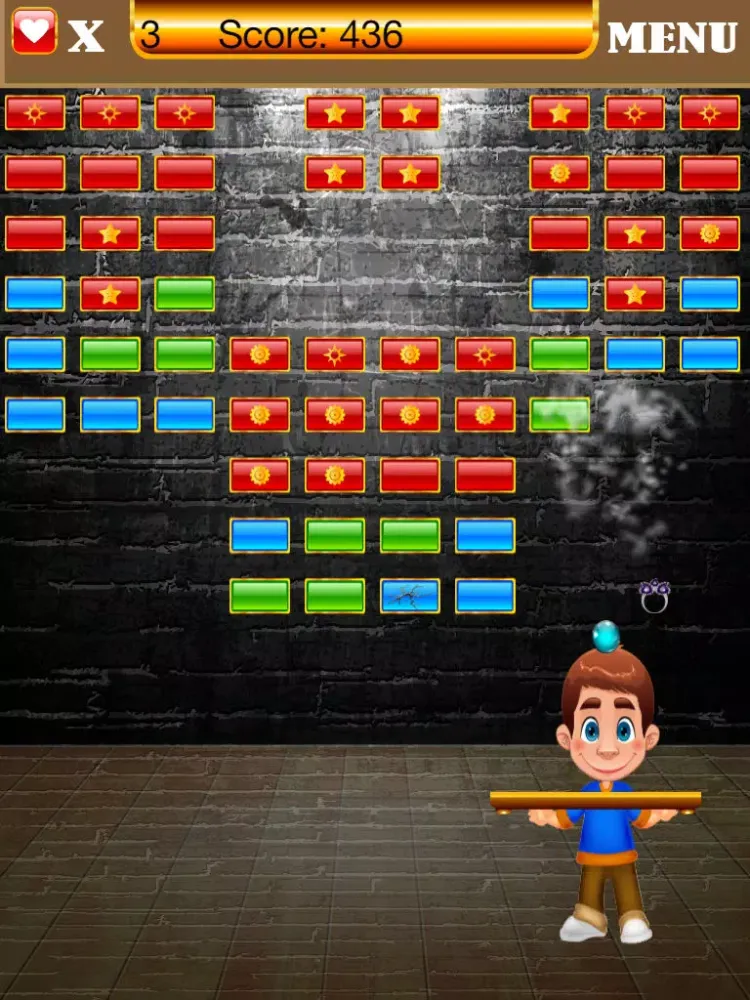Tangkapan layar Brick Breaker - Boost Your Score And Breakout iPad 