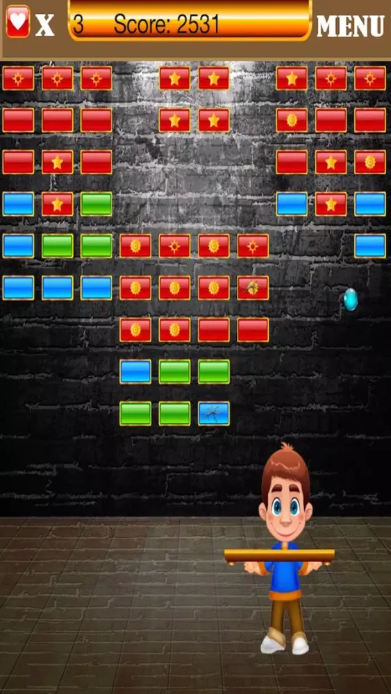 Tangkapan layar Brick Breaker - Boost Your Score And Breakout
