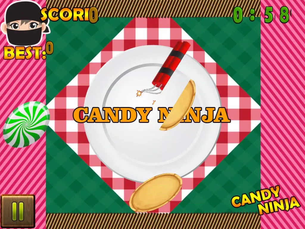 Candy Ninja - Fishing Sweets Like A Pro iPad  Screenshots
