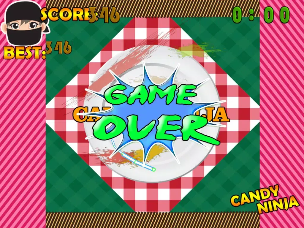 Candy Ninja - Fishing Sweets Like A Pro iPad  Screenshots