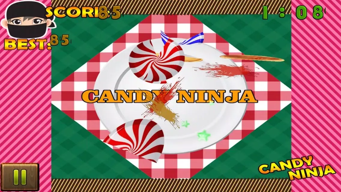 Candy Ninja - Fishing Sweets Like A Pro Screenshots
