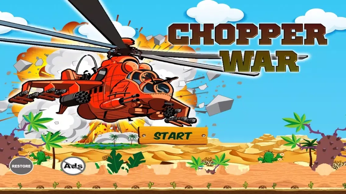 Capturas de tela do Chopper War - Copters Chaos Helicopter Simulator
