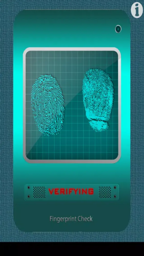 Capturas de tela do Fingerprint Check - Scan Your Finger For A Record