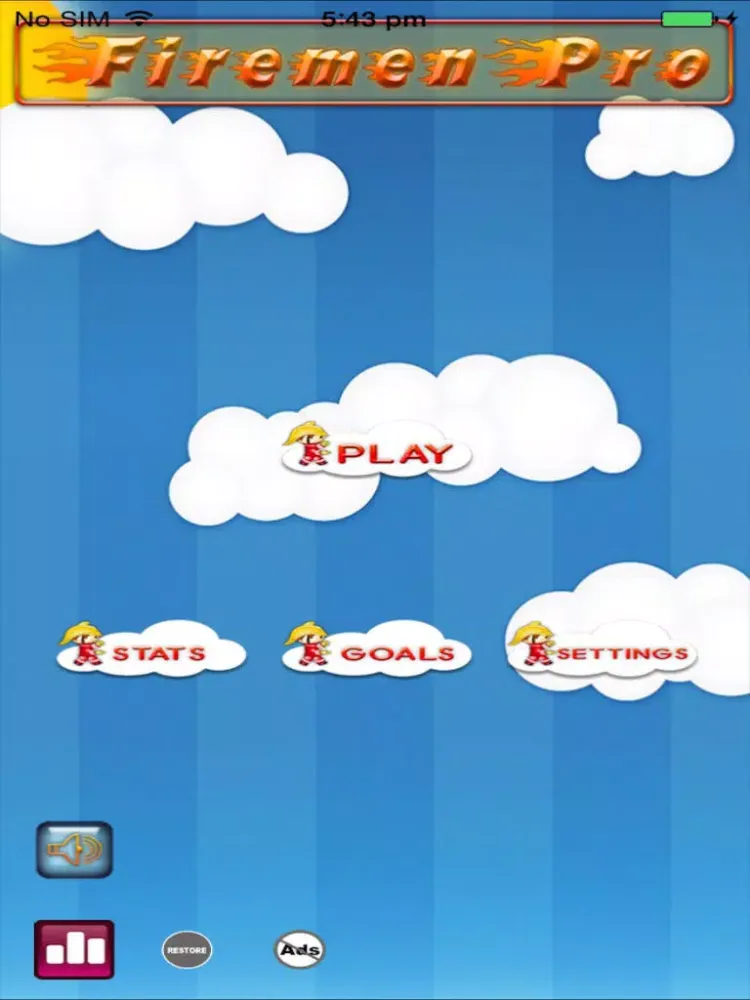 Capturas de tela do Firemen Pro - Rescue Fire Victims Jumping Off The Building iPad 