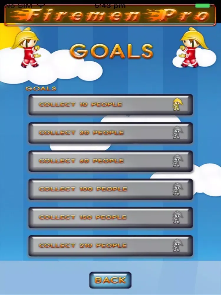 Capturas de tela do Firemen Pro - Rescue Fire Victims Jumping Off The Building iPad 