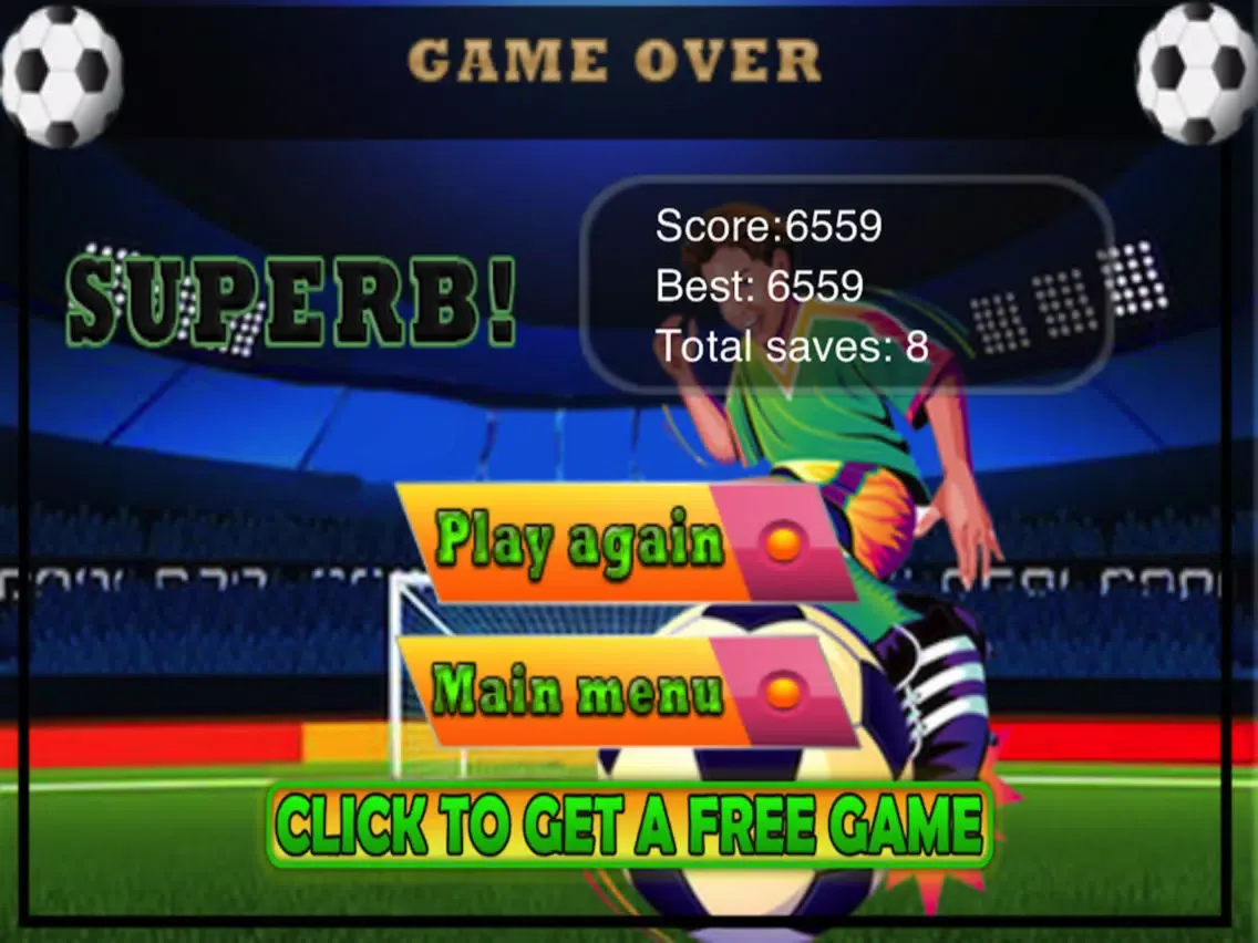 Football Goalie - Shootout iPad 应用截图