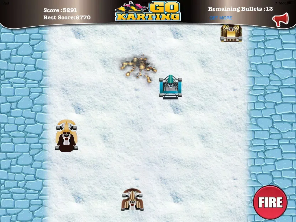 Ảnh chụp màn hình của Go Karting - Free Real Speed Racing Game iPad 
