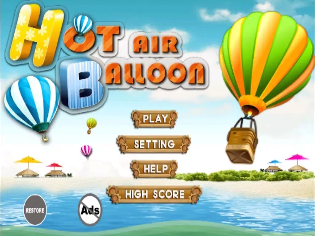 Ảnh chụp màn hình của Hot Air Balloon - Crazy Wind Action iPad 