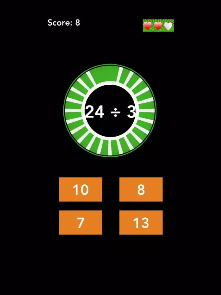 Math Quiz - Brainpop The Flashcards iPad  سکرین شاٹس
