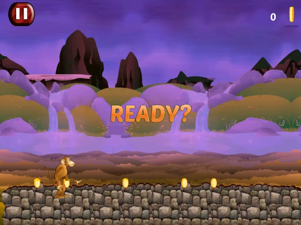 Monkey Run - Jump and Race Through The Jungle iPad  سکرین شاٹس