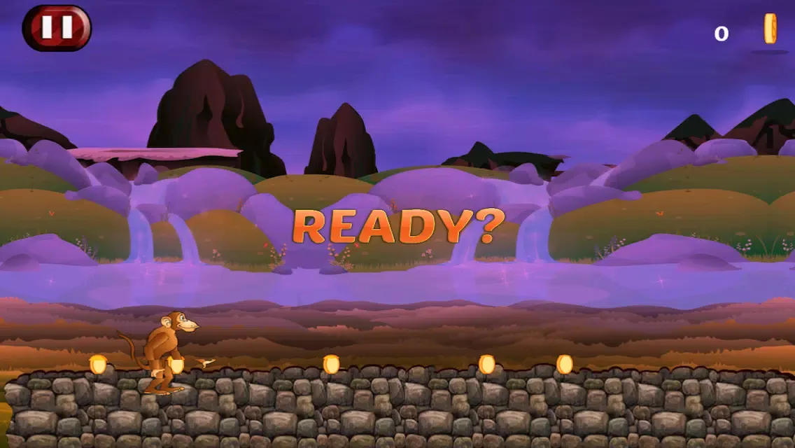 Monkey Run - Jump and Race Through The Jungle سکرین شاٹس