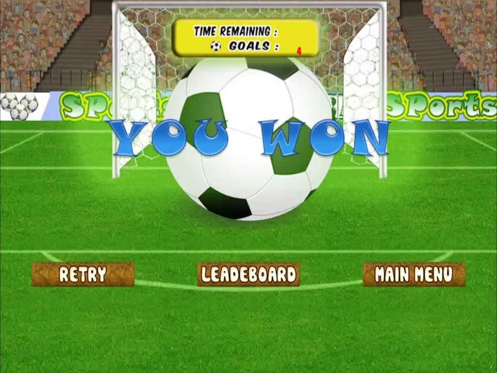 Zrzuty ekranu Penalty Kicker - Real Soccer Shootout iPad 
