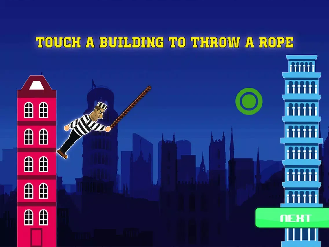 Zrzuty ekranu Rope 'n' Swing: Till Dawn iPad 