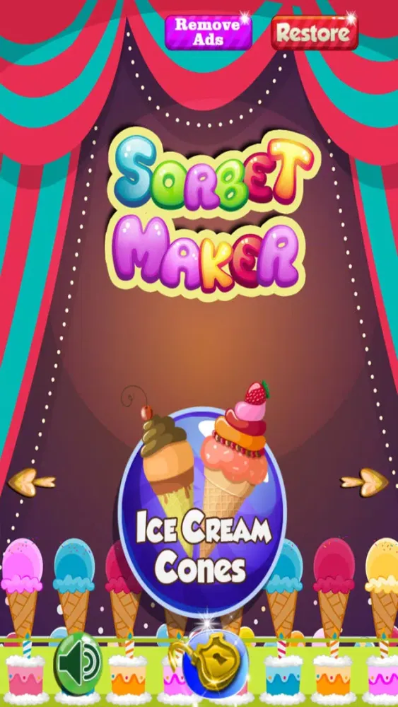 Sorbet Maker - Pop Your Favorite Ice Cream Dessert With Cake Screenshots