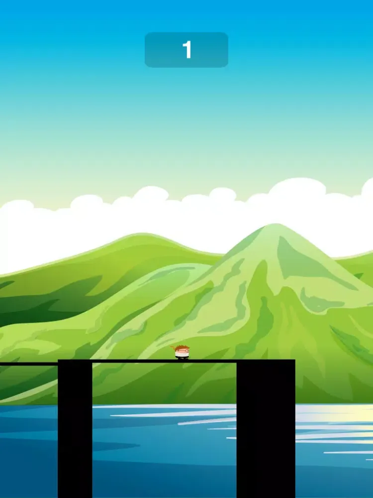 Stick Geometry - Dash Your Way Through The Fields And Be A Hero iPad  スクリーンショット