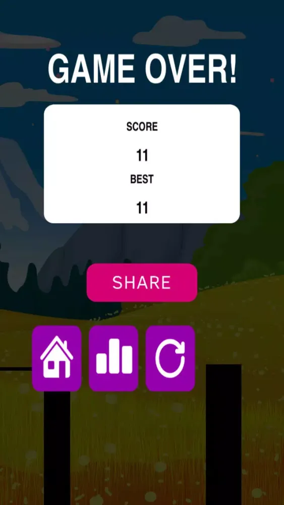 Stick Geometry - Dash Your Way Through The Fields And Be A Hero スクリーンショット