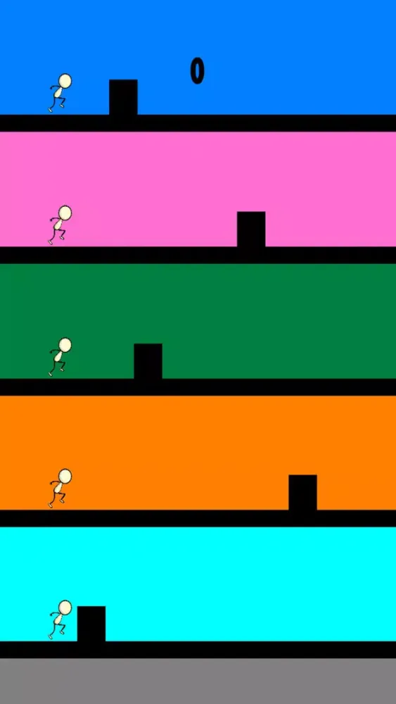 Stickman Jump - Don't Make Them Fall Or Fight! স্ক্রিনশট