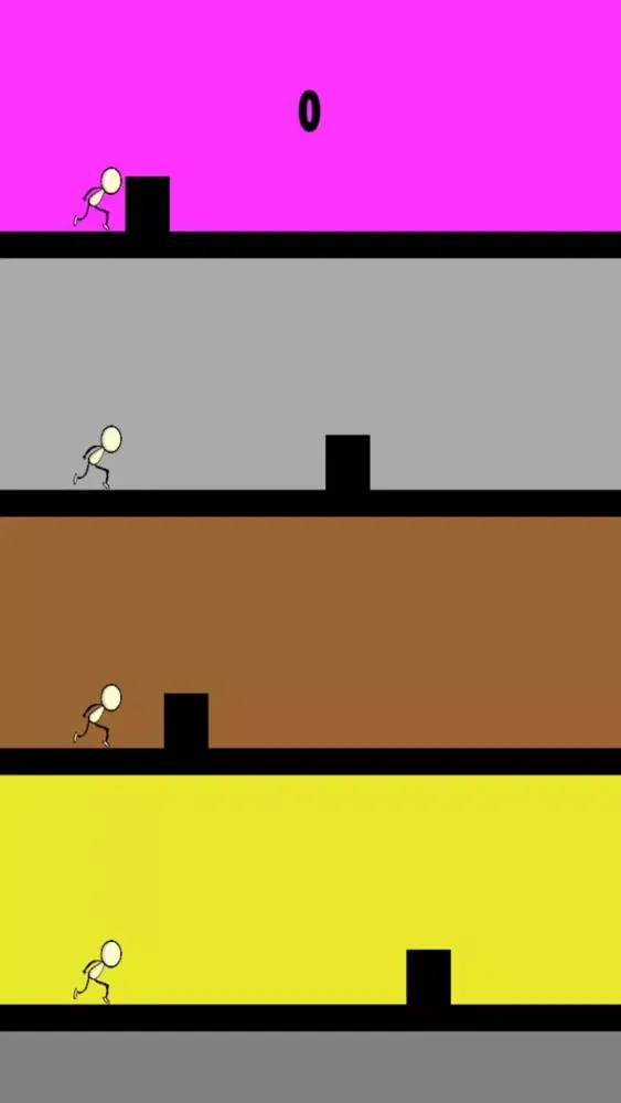 Stickman Jump - Don't Make Them Fall Or Fight! স্ক্রিনশট