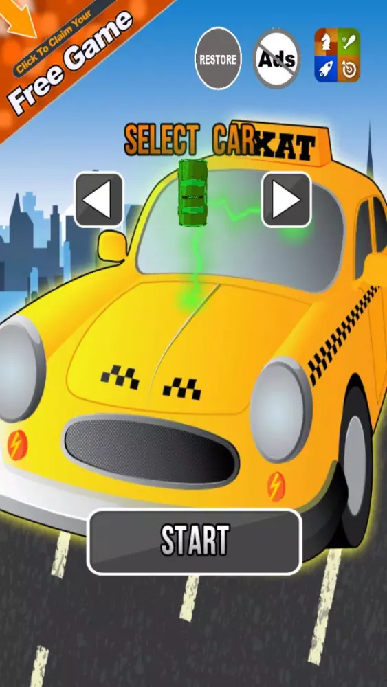 Capturas de tela do Taxi Driver - Magic And Crazy Car Race