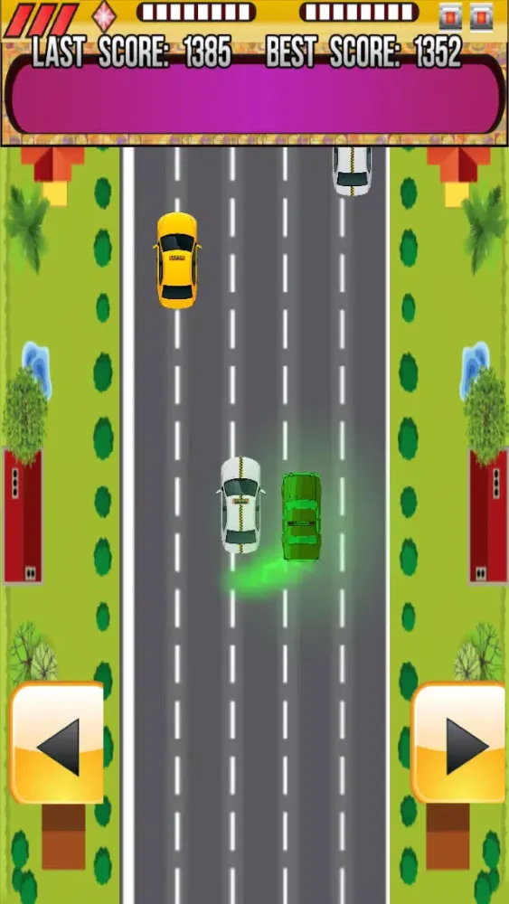 Capturas de tela do Taxi Driver - Magic And Crazy Car Race