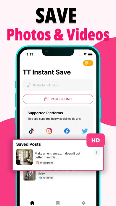 TT Instant Save スクリーンショット