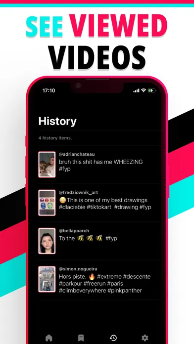 TikSaver - Save & Repost Video Screenshots