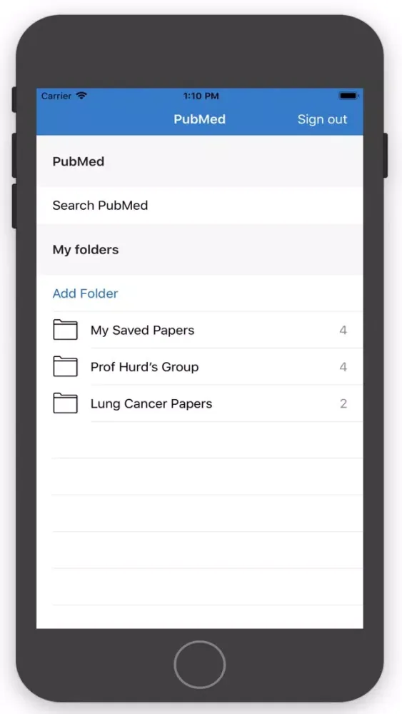 PubMed-LifeScienceEcoSystem应用截图