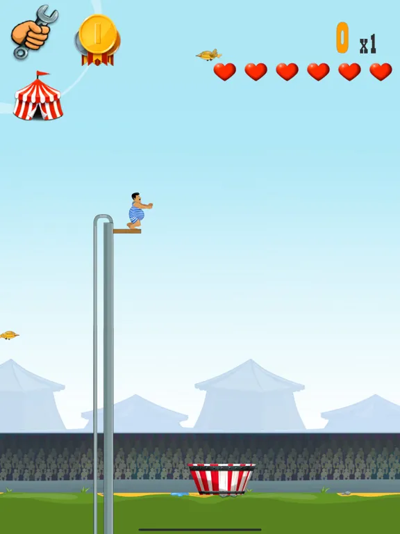 Capturas de tela do High Diver iPad 