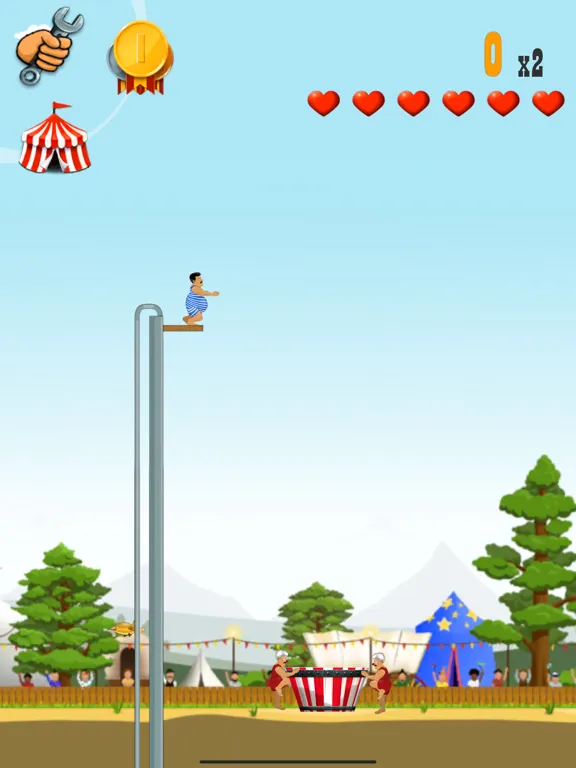 Capturas de tela do High Diver iPad 