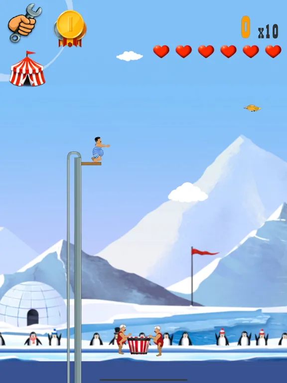 Capturas de tela do High Diver iPad 